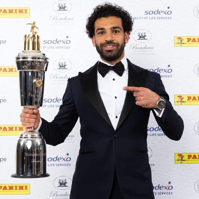 Mohamed Salah wins PFA player of the year award