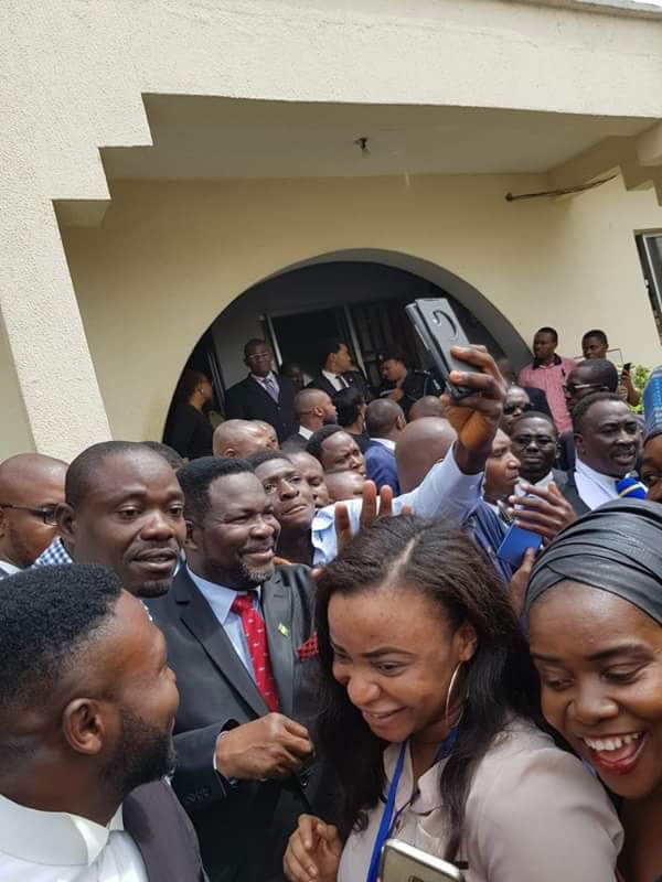 Jubilation as lawyers representing Dino Melaye get released from prison