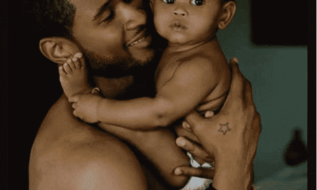 Singer Usher celebrates his son Usher Raymond V