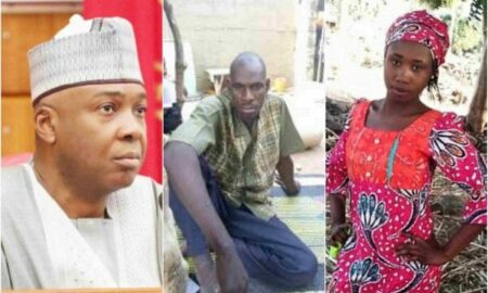 Leah Sharibu's father speaks after Saraki donation