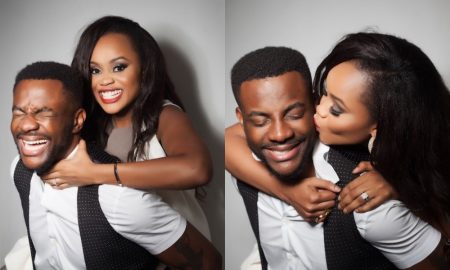 Ebuka shares video with his wife