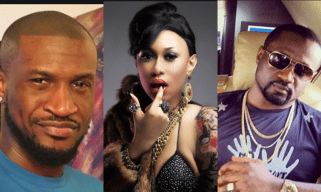 Peter Okoye, Cynthia morgan and Jude Okoye