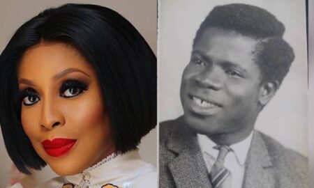 Mo Abudu celebrates late Dad on father's day