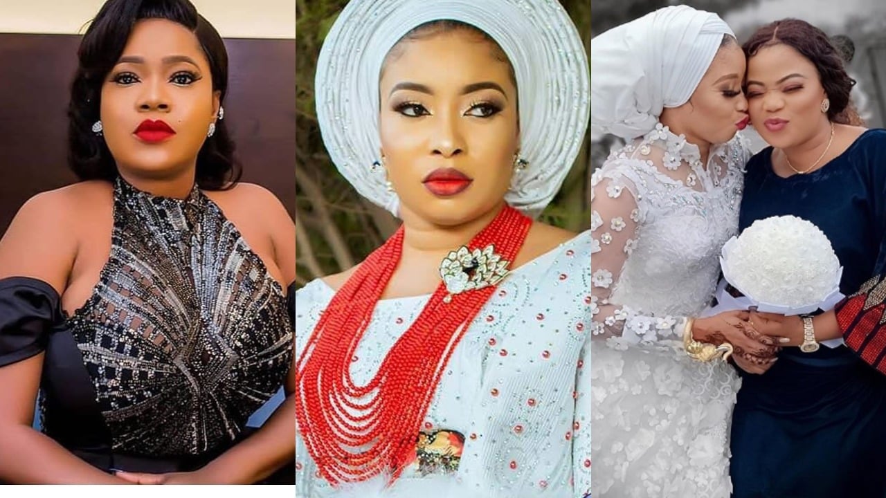 Toyin Abraham refuses to congratulate Lizzy Anjorin unlike Mercy Aigbe ...