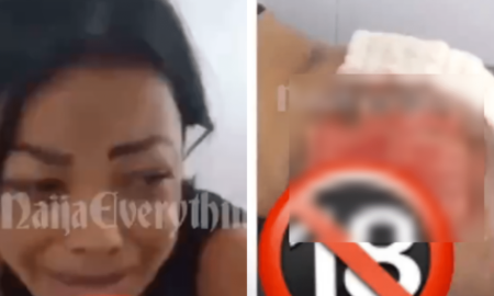Tears flow freely as lady’s silicone bumbum bursts