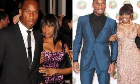 Drogba and wife