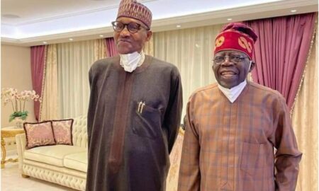 Buhari visits Tinubu