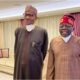 Buhari visits Tinubu