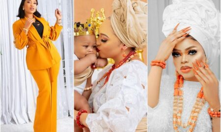 Bobrisky accuses Tonto Dikeh of turning her against Rosy Meurer