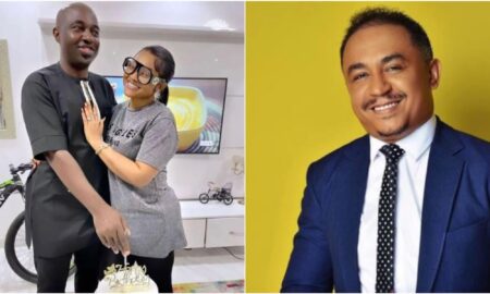 Daddy Freeze and Mercy Aigbe