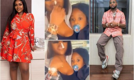 Chioma rocks Davido's Rolex wristwatch