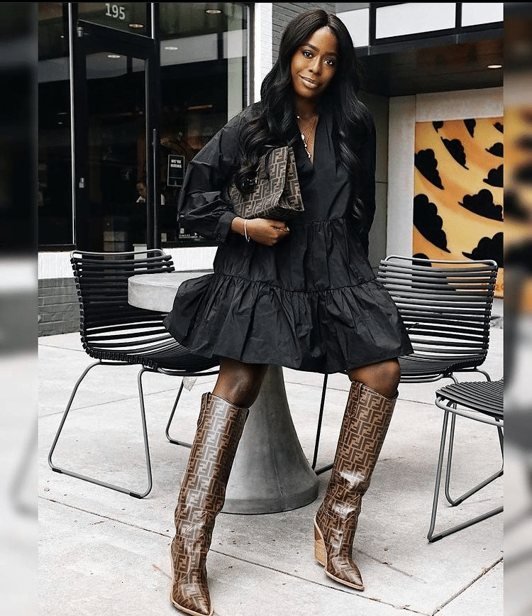 Unique ways to style a basic black dress - Kemi Filani News