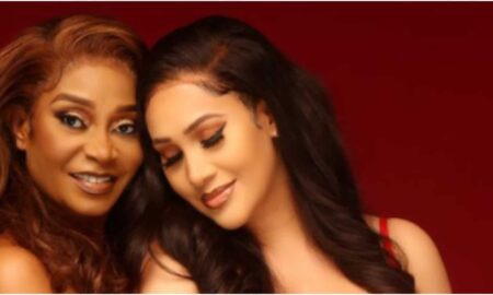 caroline danjuma and mum