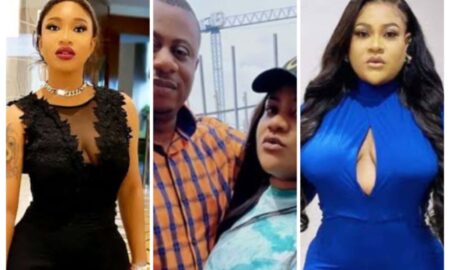 Tonto Dikeh hails Nkechi Blessing as she fights dirty with her ex