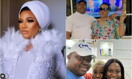 Nkechi Blessing links up with Omoluabi Holdings and wife