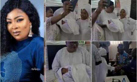 Bidemi Kosoko daughter's naming ceremony