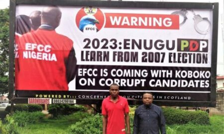 EFCC Billboard Enugu