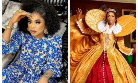 Bobrisky shades James Brown AMVCA 8