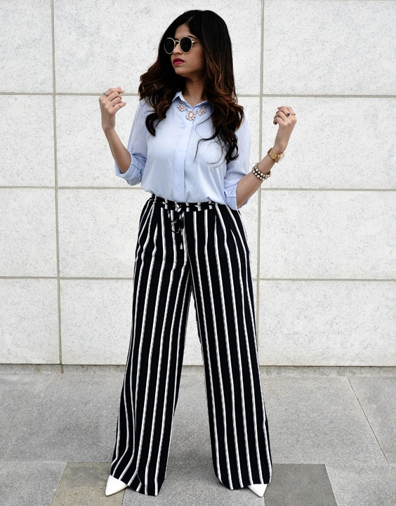 Goodbye Wardrobe Woes: Here's How You Can Style A Pair Of Black Palazzo  Pants 11 Different Ways