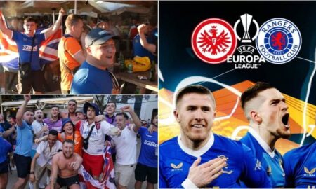 Eintracht vs Rangers: Thousands storm Seville for Europa final
