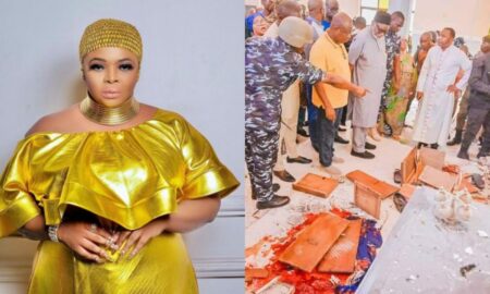 Dayo Amusa fights dirty with fans over Ondo church attack