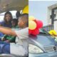 Laide Bakare's daughter gifts brother a Benz