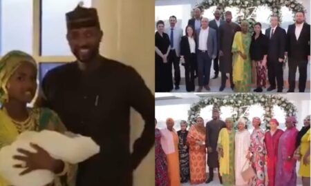 Hanan Buhari's son's naming ceremony