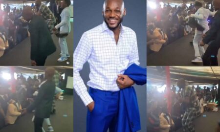 2face performs at his son's Prom party