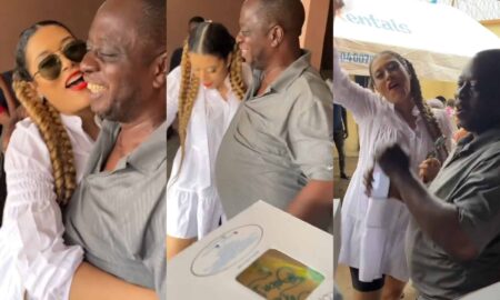 Adunni Ade surprises father