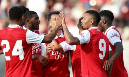Pre-season round-up: Gabriel Jesus nets twice in first Gunners outing as West Ham beat Servette