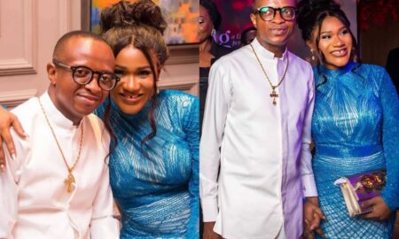 Sunmbo Adeoye and husband celebrate 9years anniversary