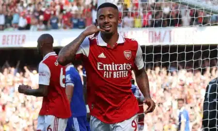Gabriel Jesus Arsenal 4-2 Leicester: Jesus shines on Emirates debut to tame Foxes
