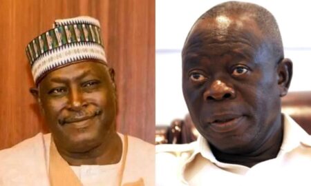 Oshiomhole and Babachir Lawal