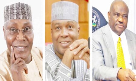 Saraki, Wike and Atiku PDP Crisis