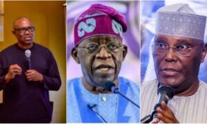 Atiku, Obi and Tinubu Lagos Obidients rally