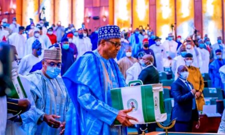 Buhari presents 2023 budget to National Assembly