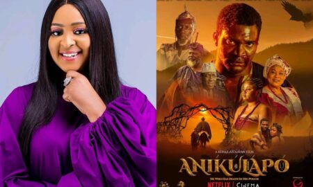 "I no dey build man" - Etinosa Idemudia drops her opinion about 'Saro' in the movie, Anikulapo (Video)