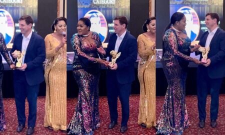 Toyin Abraham bags award