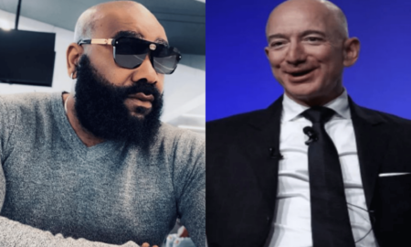 Jeff Bezos and Prince Eke