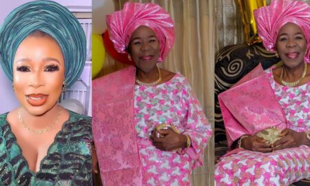 Kemi Korede's mother's birthday