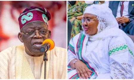 aisha buhari acquires tatoo for tinubu