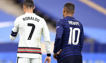 Mbappe and Ronaldo