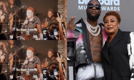 Burna Boy mother speaks french