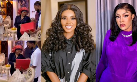 Iyabo Ojo shows love to Angela Okorie