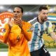 Netherlands battles Argentina