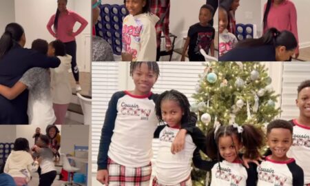 Okoye kids reunite for Christmas