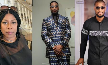 Regina Askia and Alex Ekubo reacts to D'banj's arrest