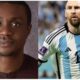 nathaniel bassey prays for lionel messi