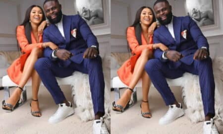 'Show your proof within 24 hours' - Grace Makun dares those claiming her husband, Yomi Casual is gay