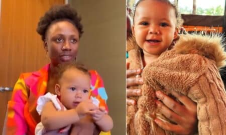 'You brought me wisdom to fight the war' Korra Obidi lauds second daughter, Athena as she celebrates her first birthday
